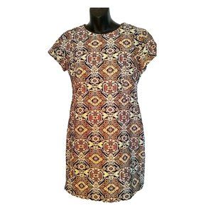 Zara Geometric Print Dress